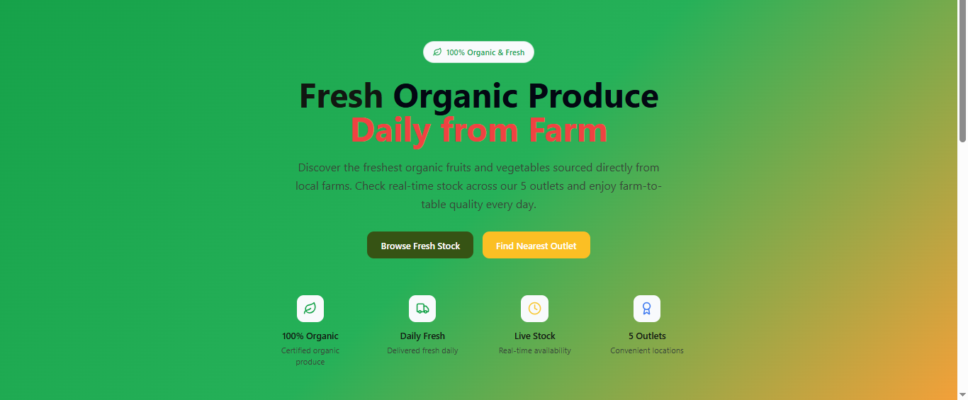 Fresh Organic Produce